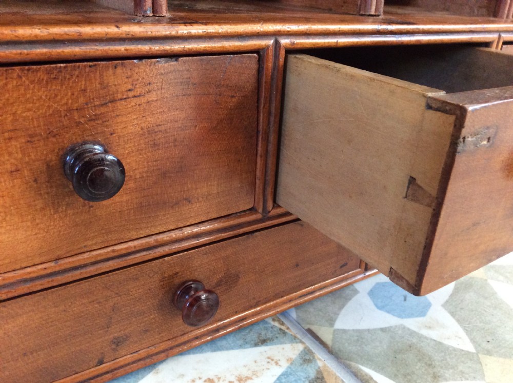An 18thc nest of pigeon holes and drawers View IV