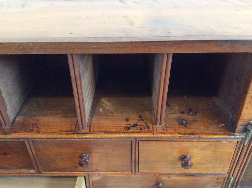 An 18thc nest of pigeon holes and drawers View VI