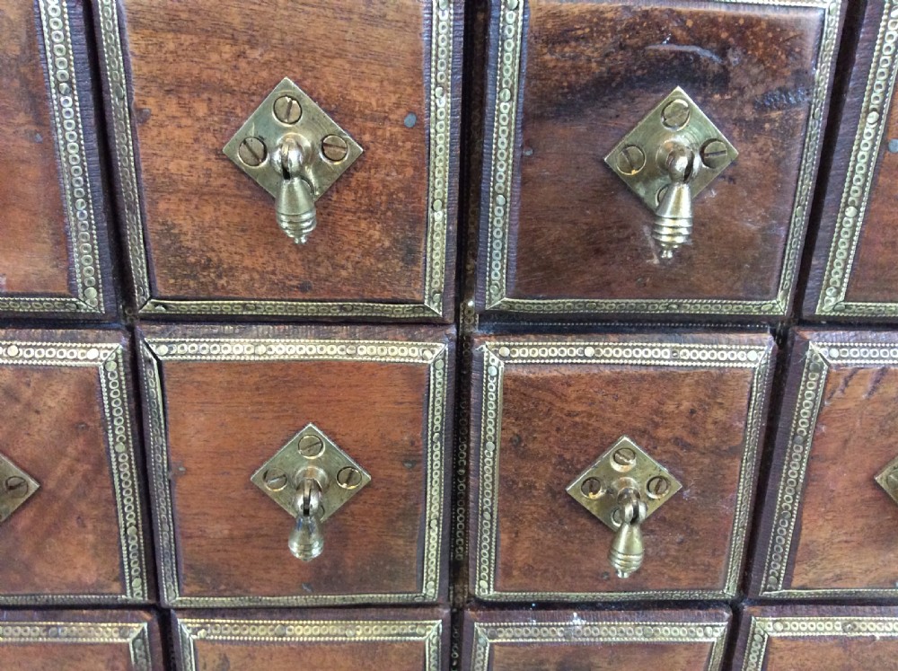 A North Indian bank of spice drawers View XIII