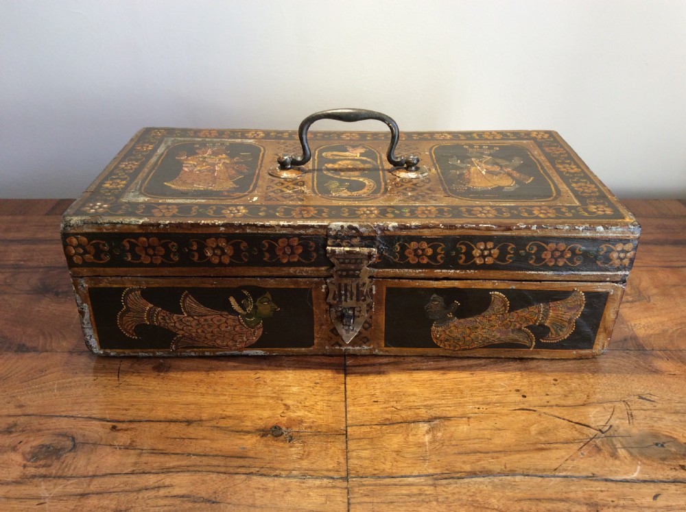 A 19thC Northern Indian marriage box View V
