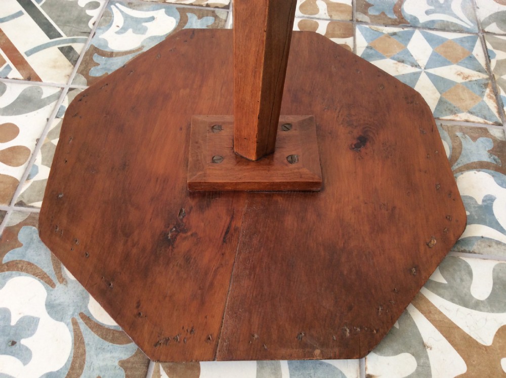 A 19thC French tripod wine table View IX