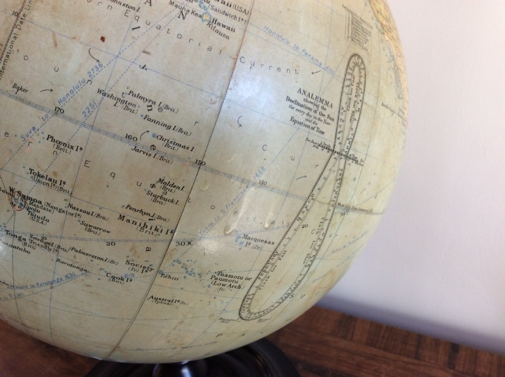 A 1930's Philips globe View X