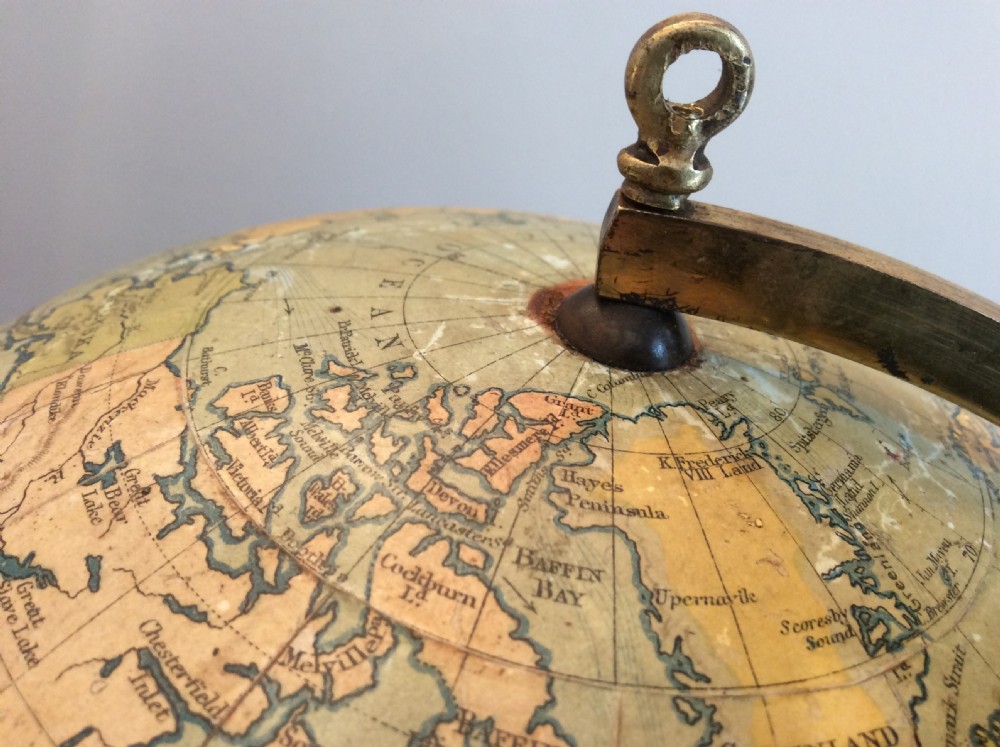 A 9'' Philips terrestrial globe View VI