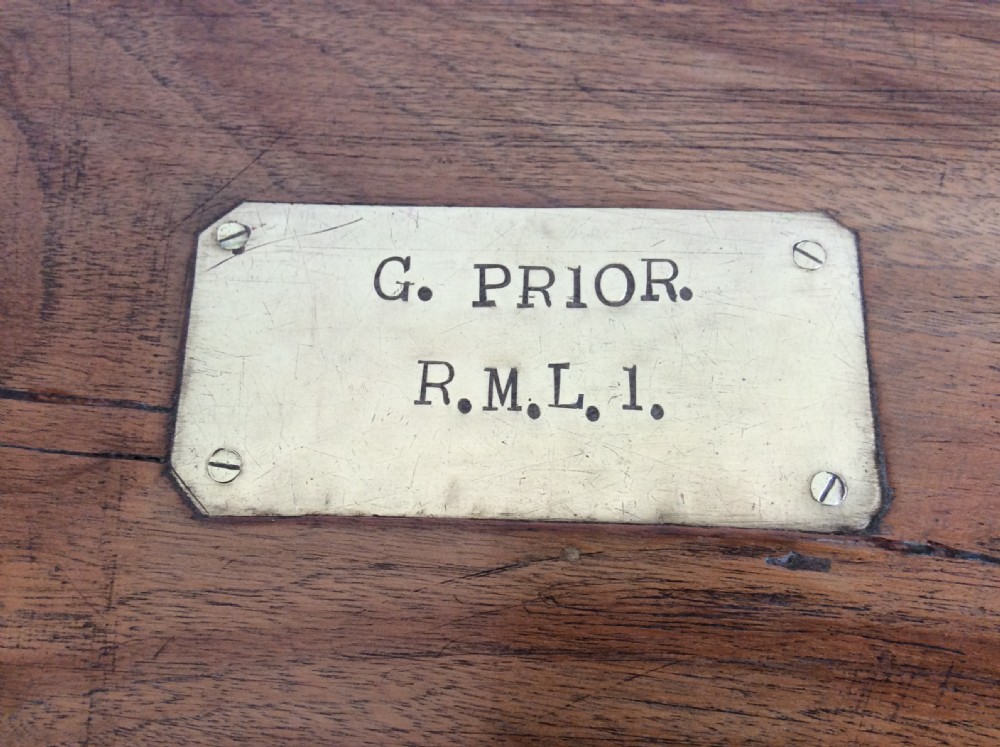 A camphor wood military campaign trunk View VI