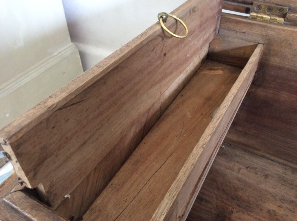 A camphor wood military campaign trunk View X