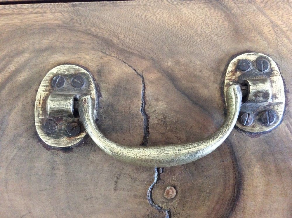 A camphor wood military campaign trunk View XII