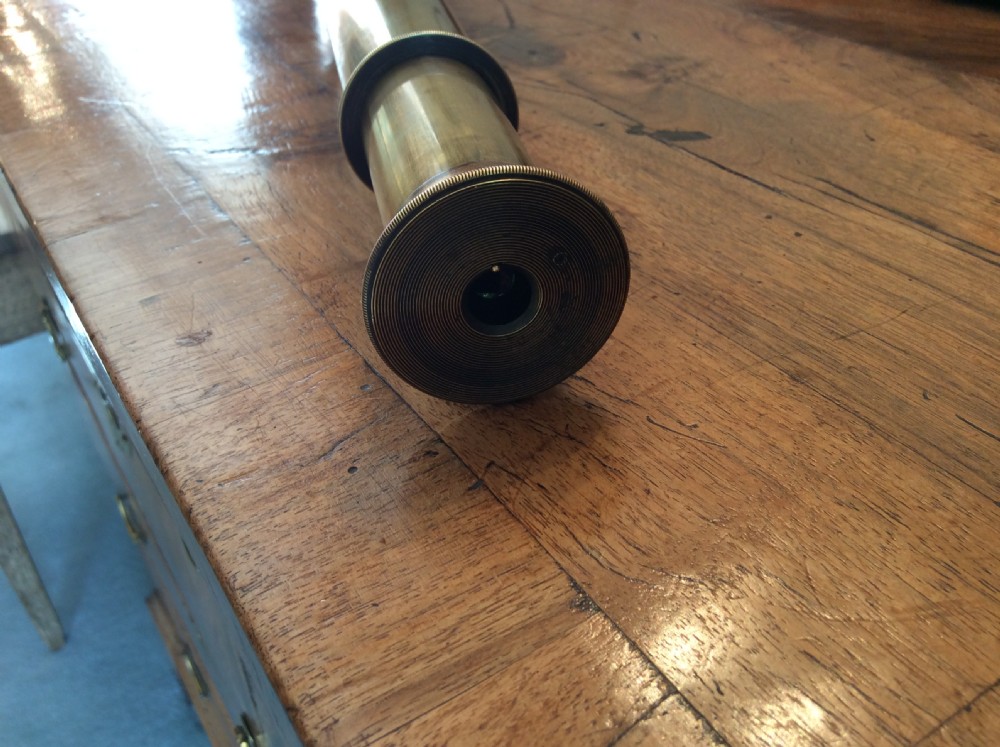 A very large 4 draw telescope View VIII
