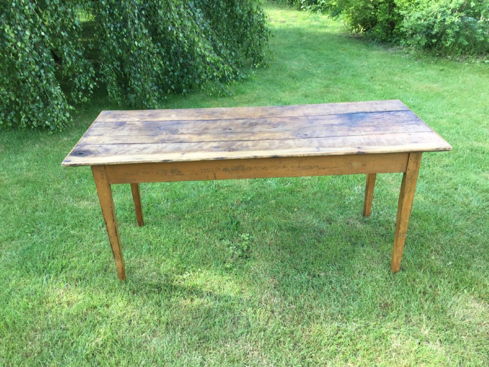 A Rustic French farmhouse table View II