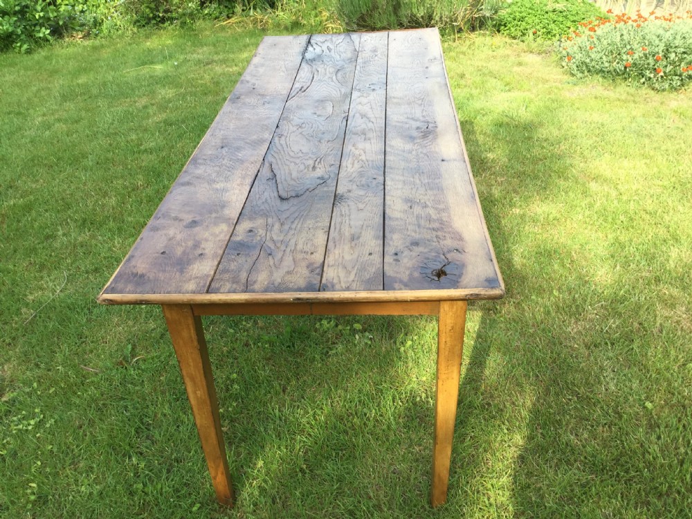 A Rustic French farmhouse table View VI