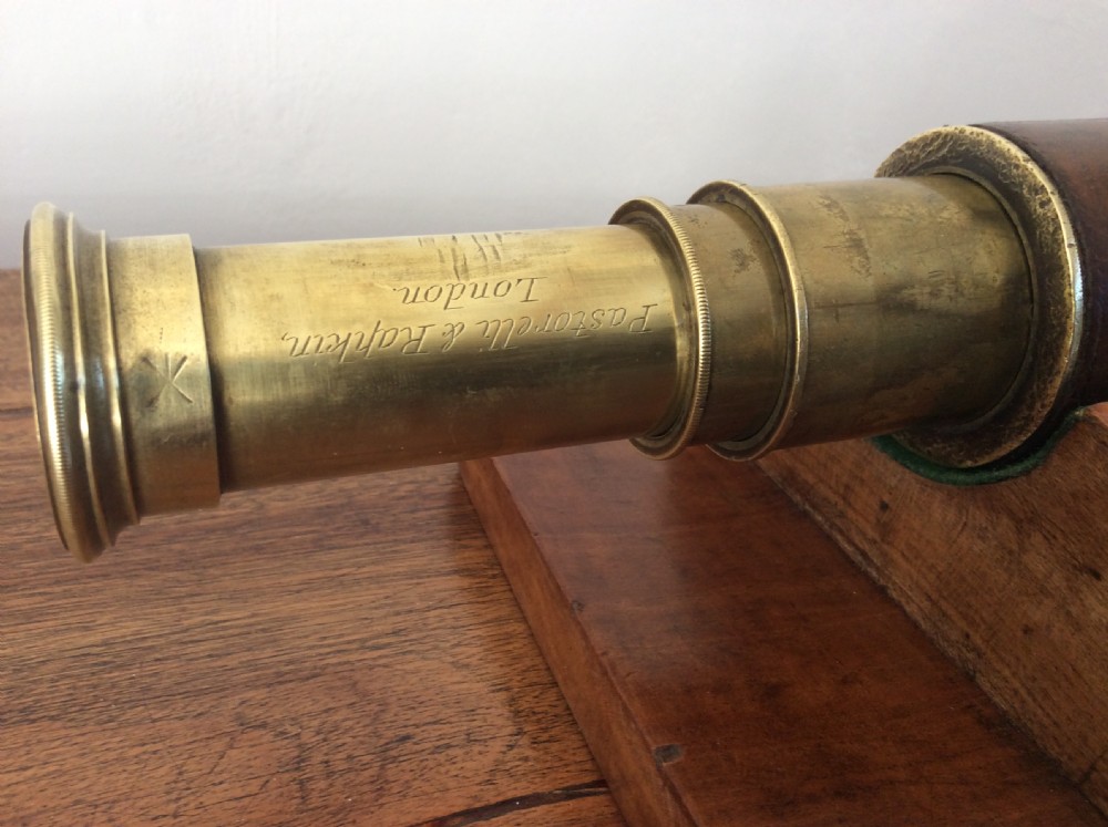 A late 19thC London made telescope View IX