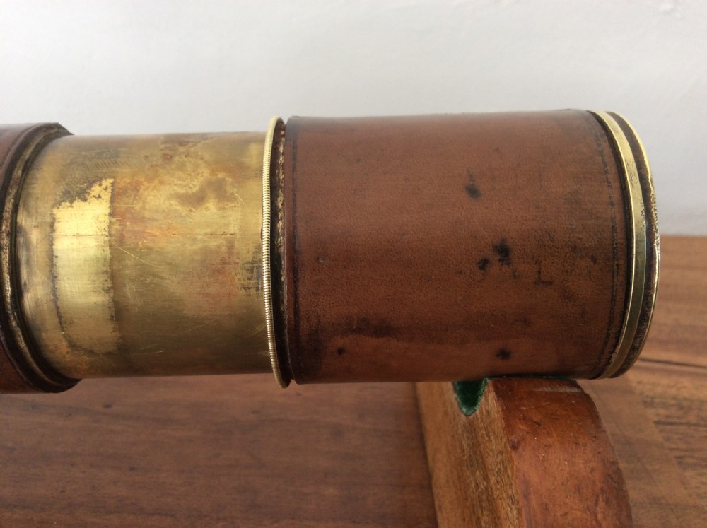 A late 19thC London made telescope View X