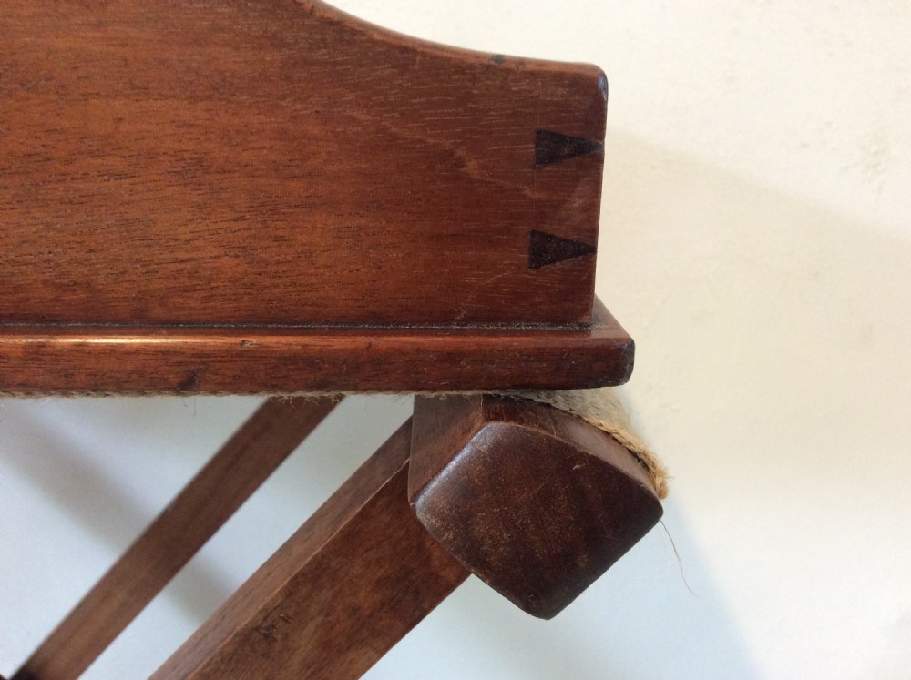 A 19thC mahogany butlers tray View IV