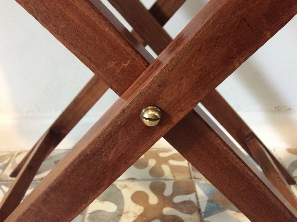 A 19thC mahogany butlers tray View V