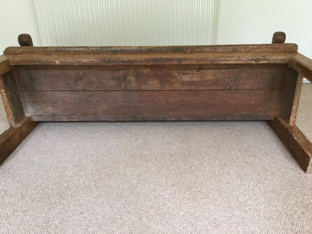 A rustic French hall bench View IX