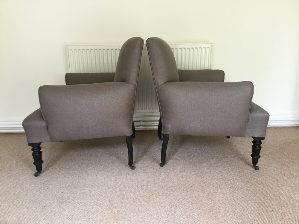A pair of French armchairs View III