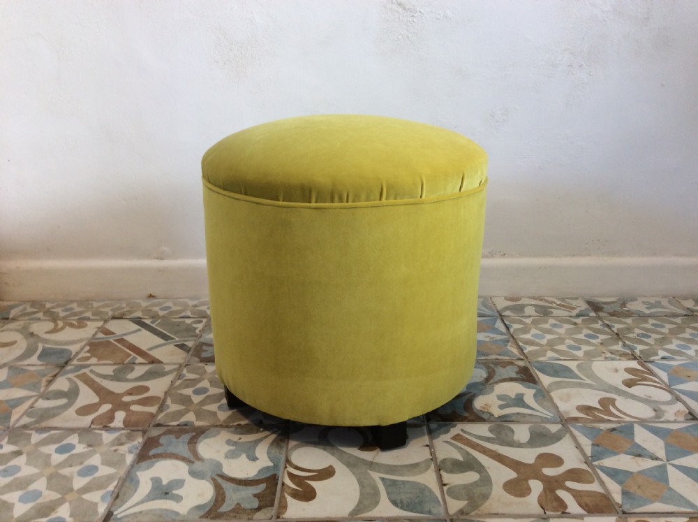 A 1920s French circular stool