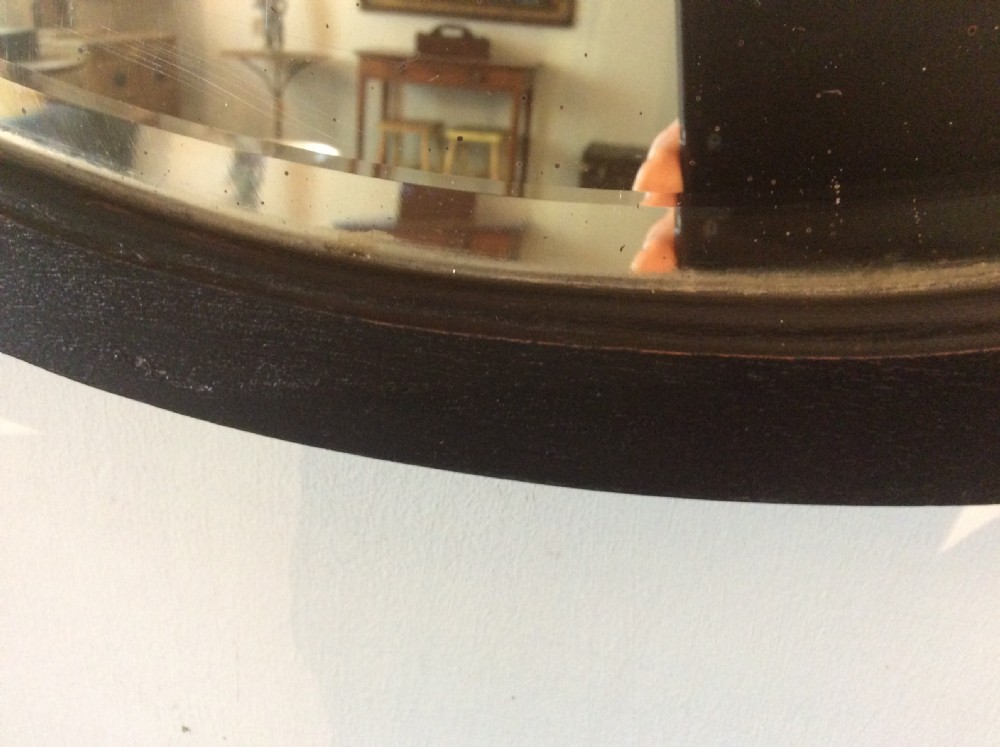 A large Victorian circular wall mirror View V