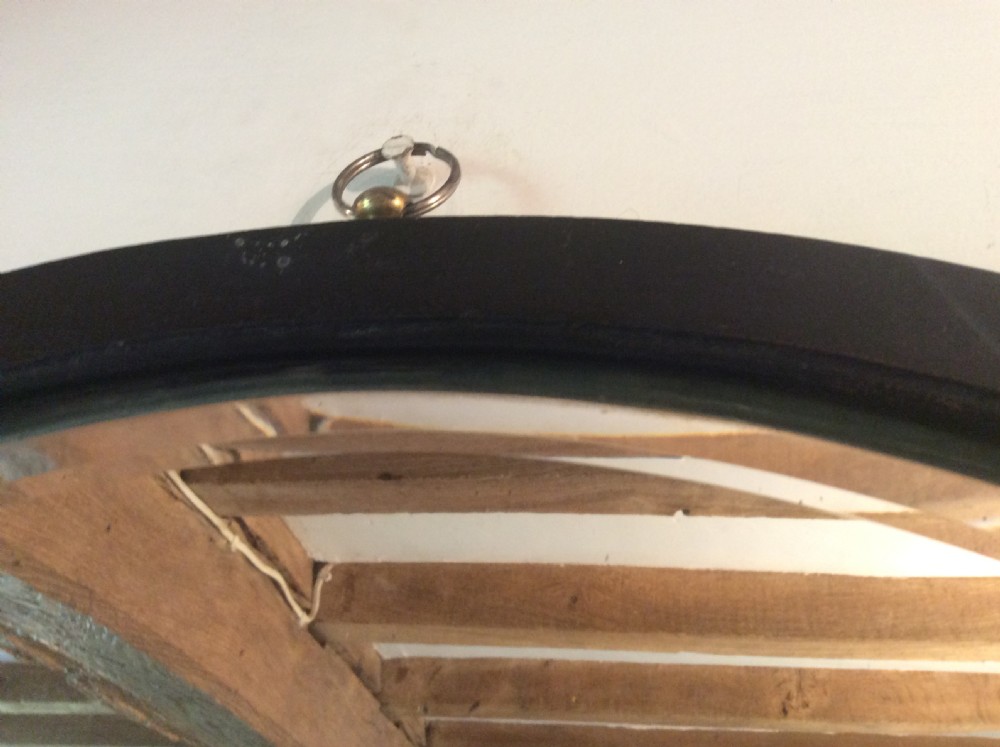 A large Victorian circular wall mirror View VI