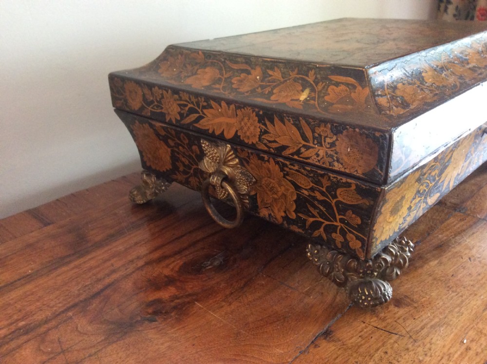 A Regency penwork box View II