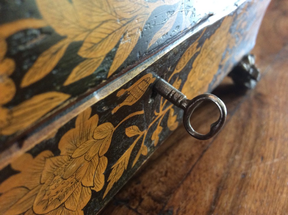 A Regency penwork box View V