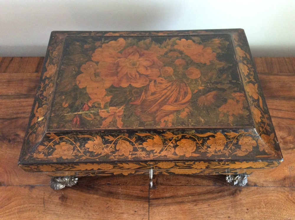 A Regency penwork box View VI