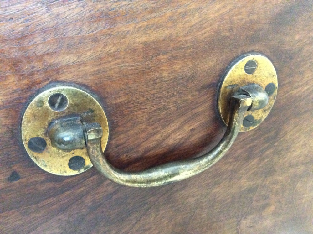 A  large 19thC camphor campaign trunk View III