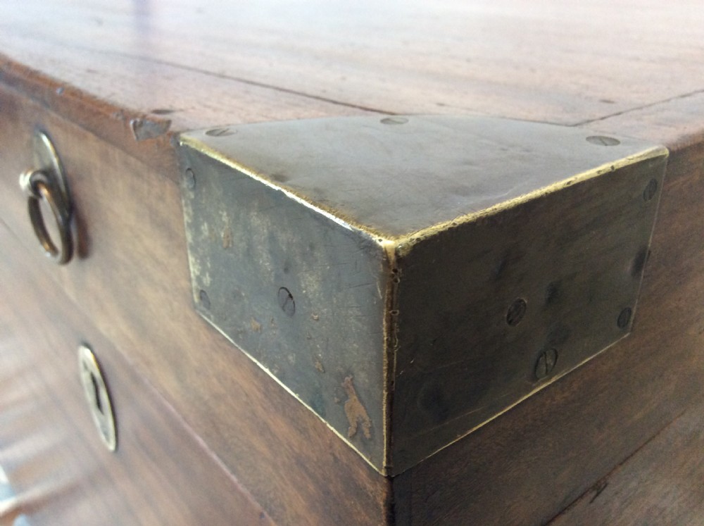 A  large 19thC camphor campaign trunk View VI