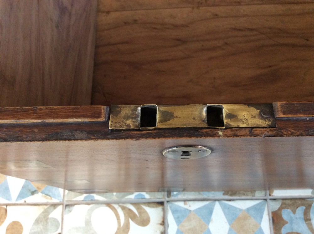 A  large 19thC camphor campaign trunk View IX
