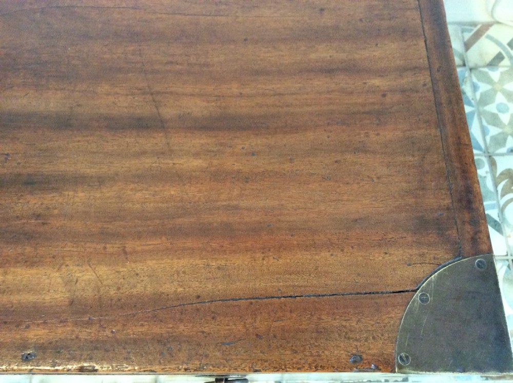 A  large 19thC camphor campaign trunk View XIV