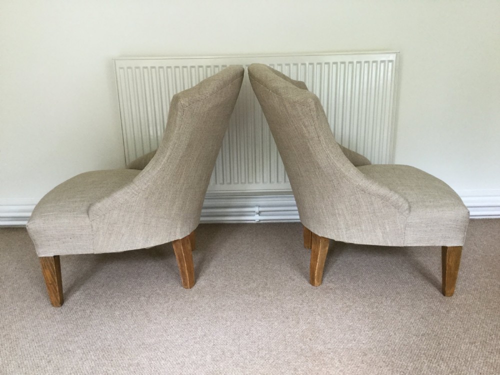 A pair of late 19thC French side chairs View II