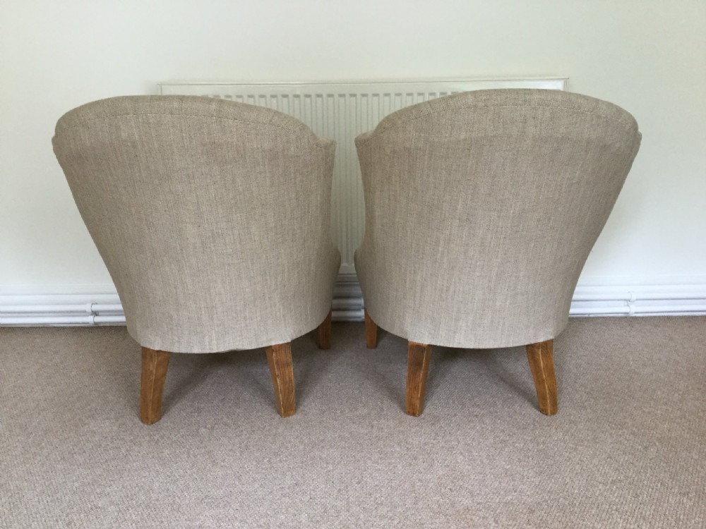 A pair of late 19thC French side chairs View III
