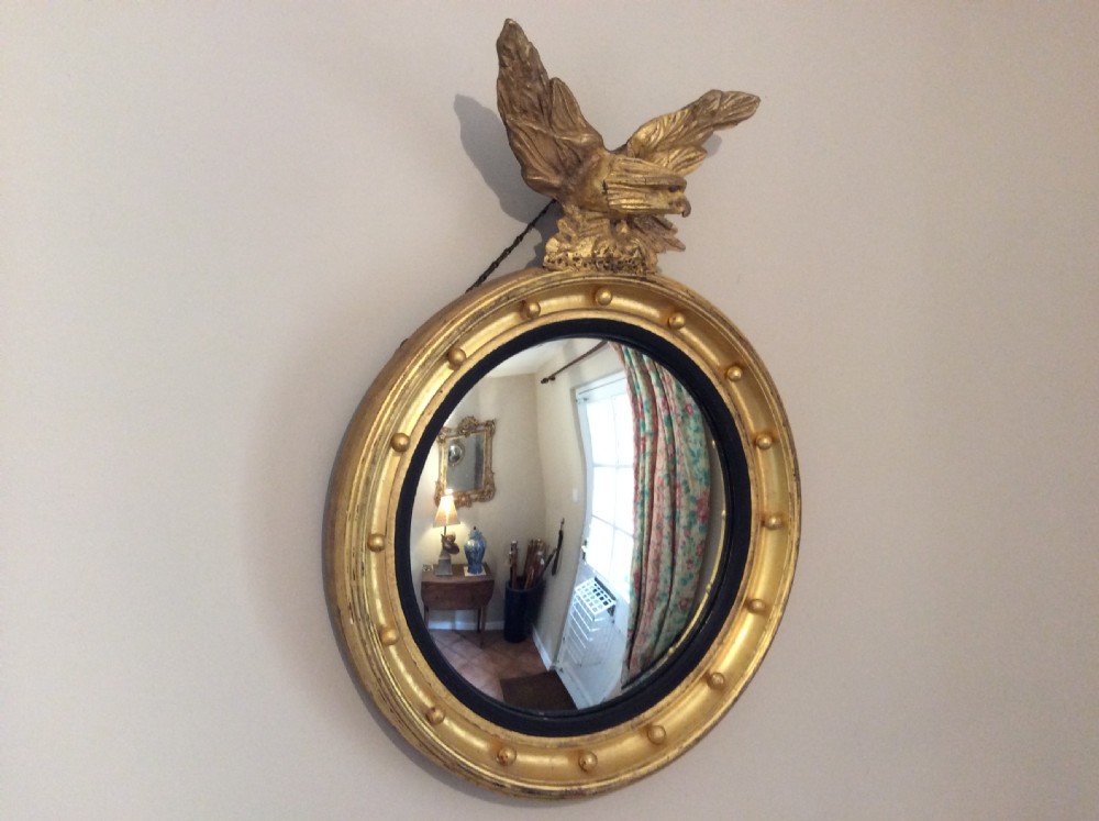 A Regency convex mirror View II