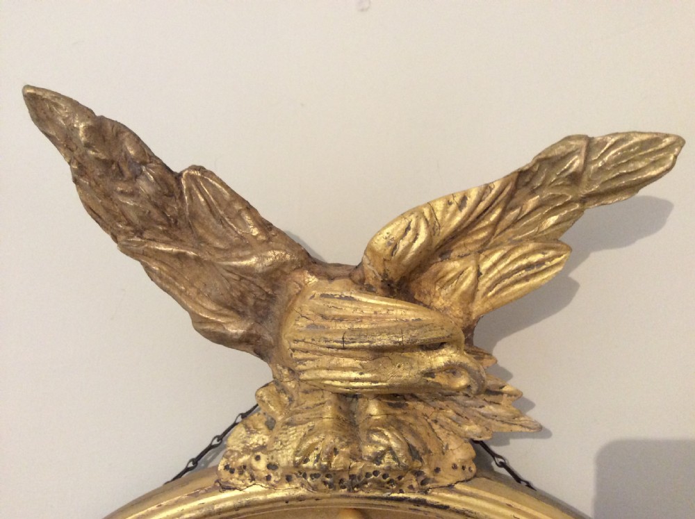 A Regency convex mirror View IV
