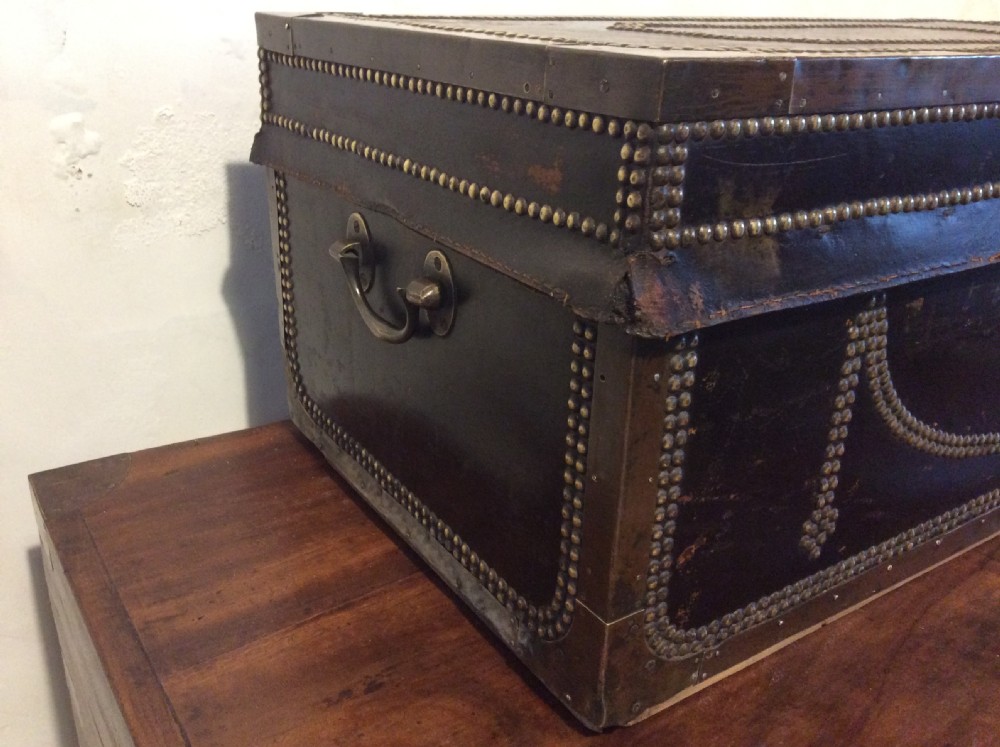 A Regency camphor campaign trunk View III