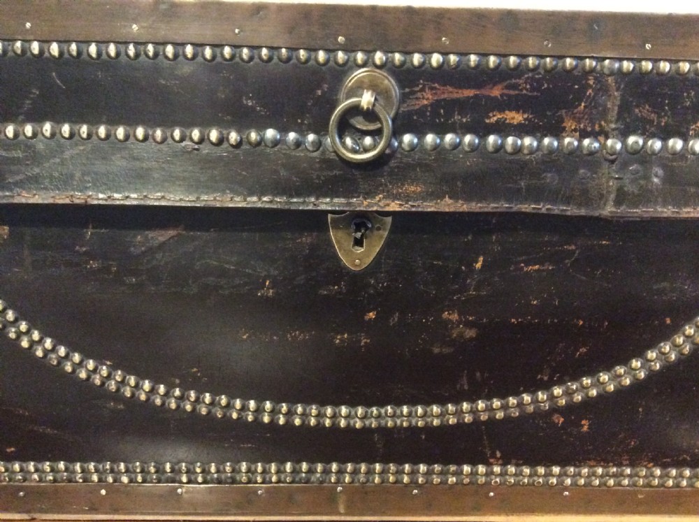 A Regency camphor campaign trunk View IV