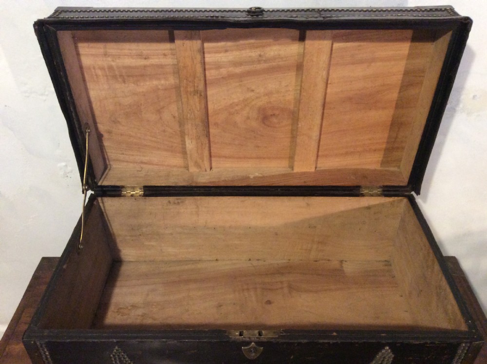 A Regency camphor campaign trunk View VI