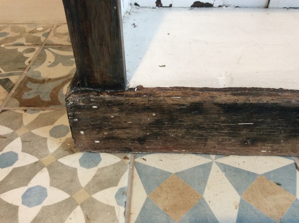 A Victorian painted open bookcase View IV