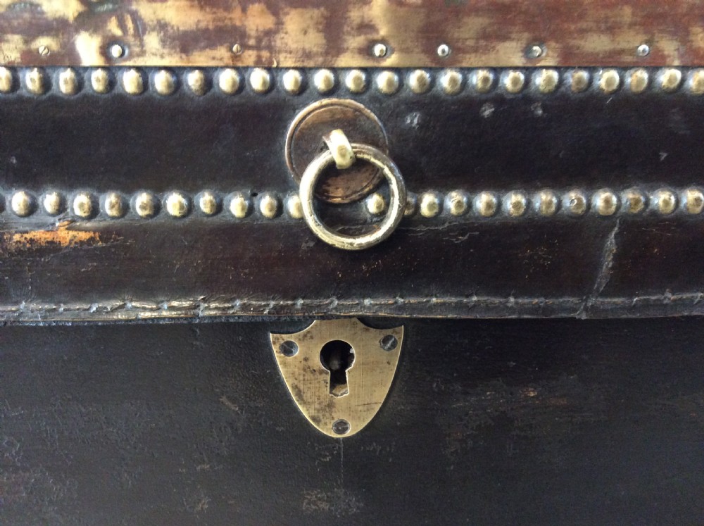 A Regency  camphor campaign trunk View IV