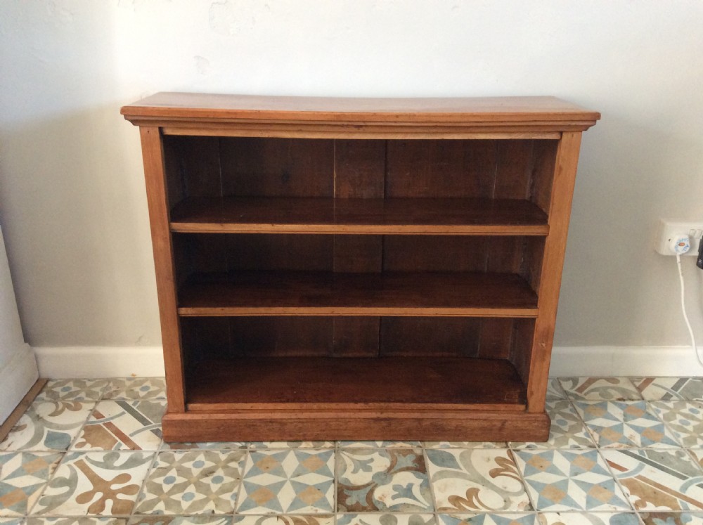 A dwarf open bookcase View IX