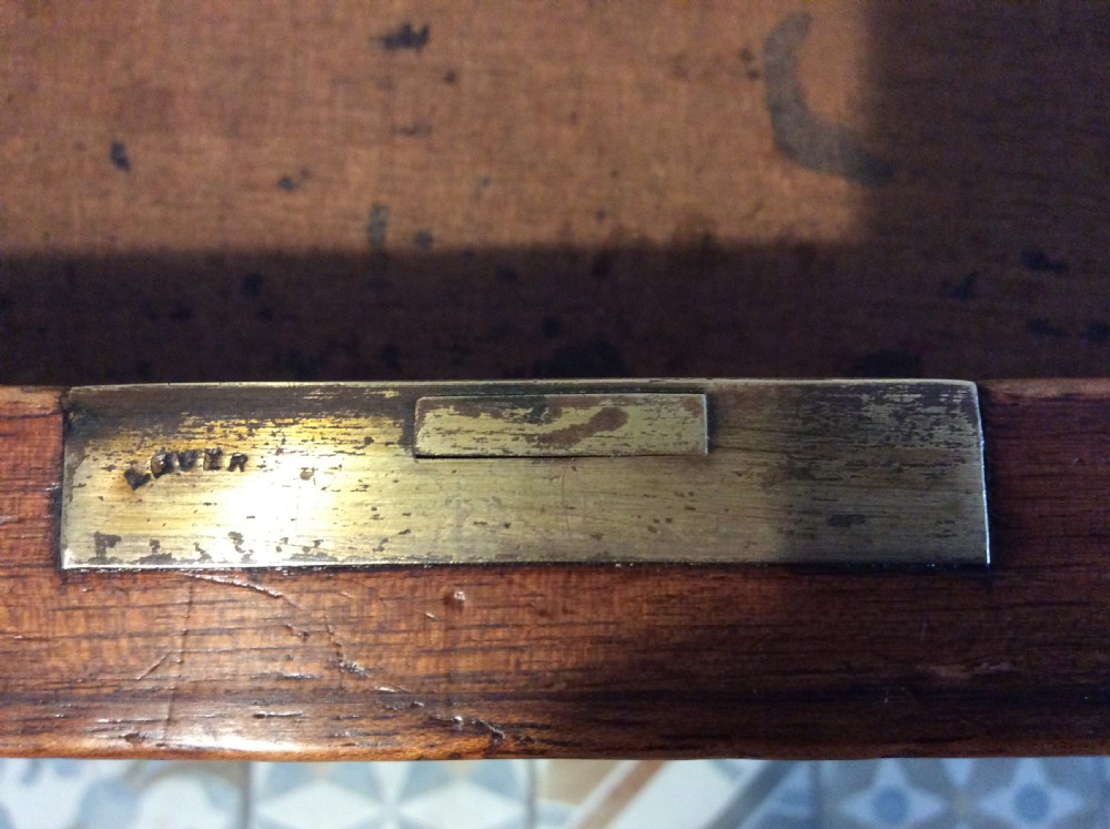 A 19thC 9 drawer pedestal desk View IX