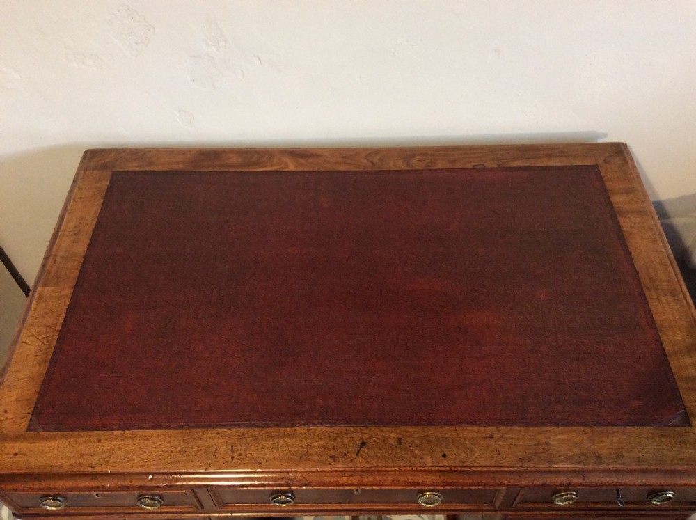 A 19thC 9 drawer pedestal desk View X