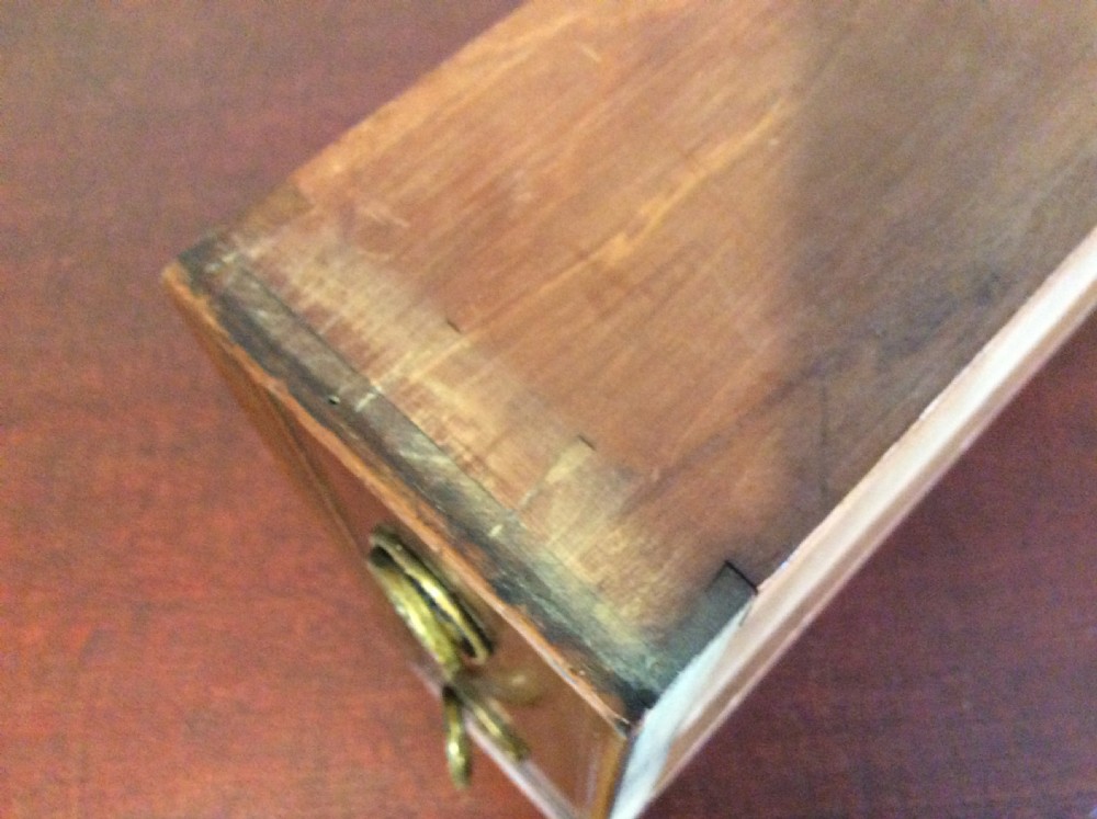 A 19thC 9 drawer pedestal desk View XV