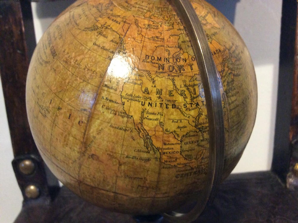 A Philips 6'' terrestrial world globe View XI