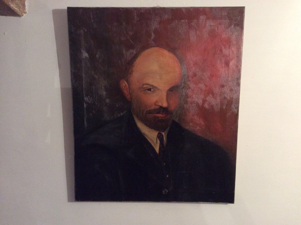 An oil portrait