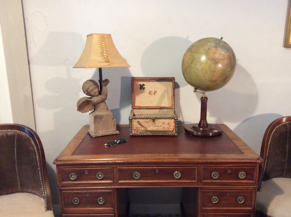 An early 20thC German world globe View II