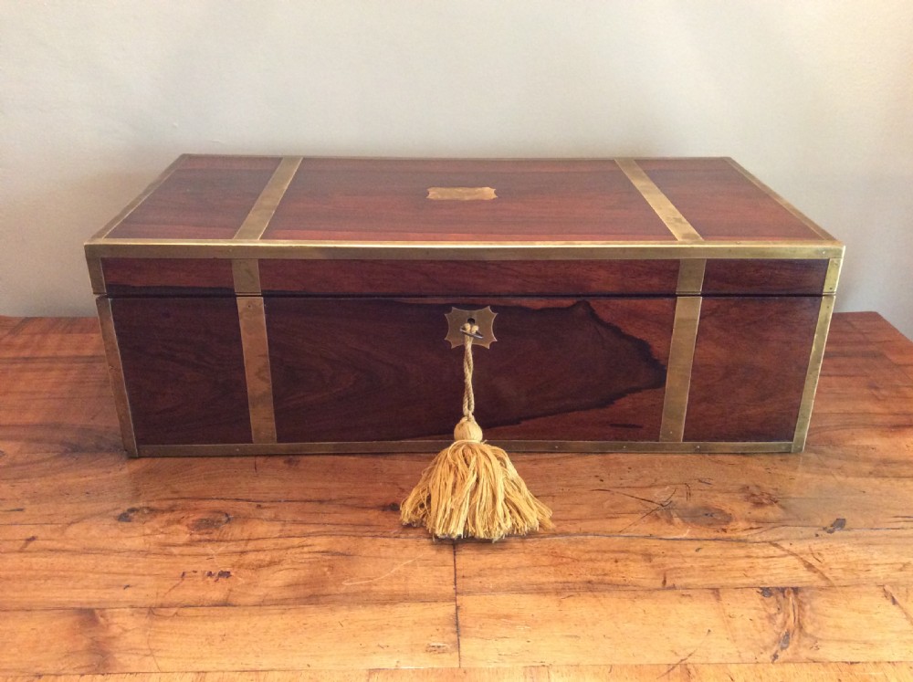 A 19thC military campaign writing slope