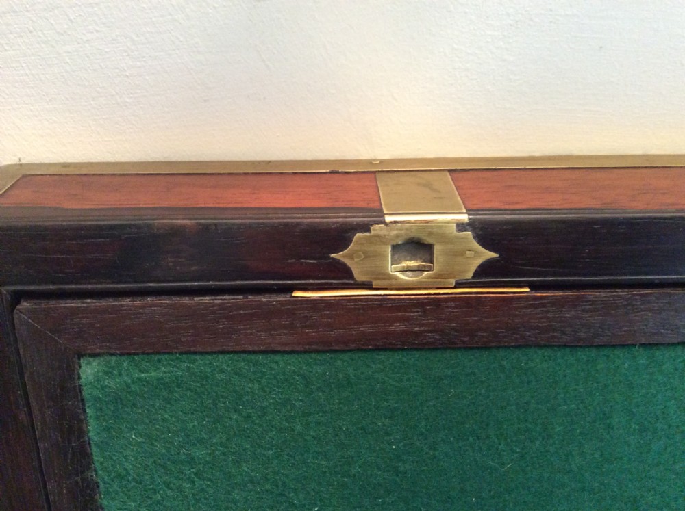 A 19thC military campaign writing slope View VII