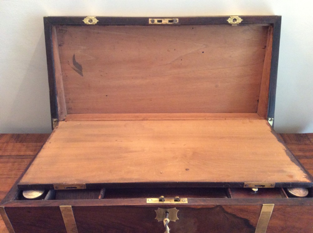 A 19thC military campaign writing slope View XI