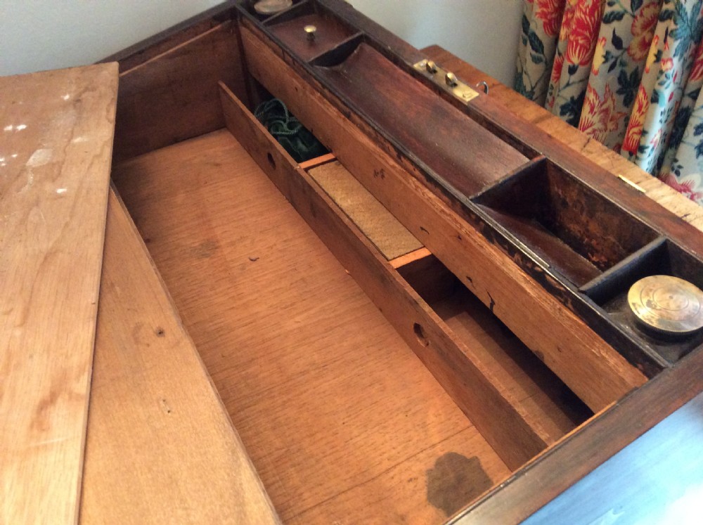 A 19thC military campaign writing slope View XVII