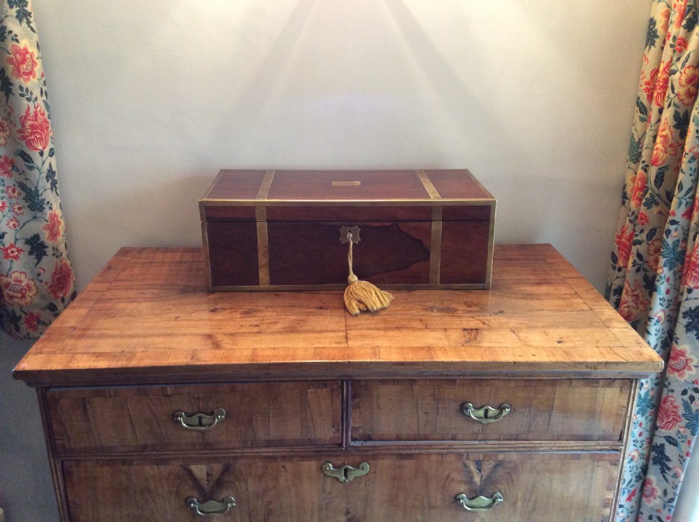 A 19thC military campaign writing slope View XXI